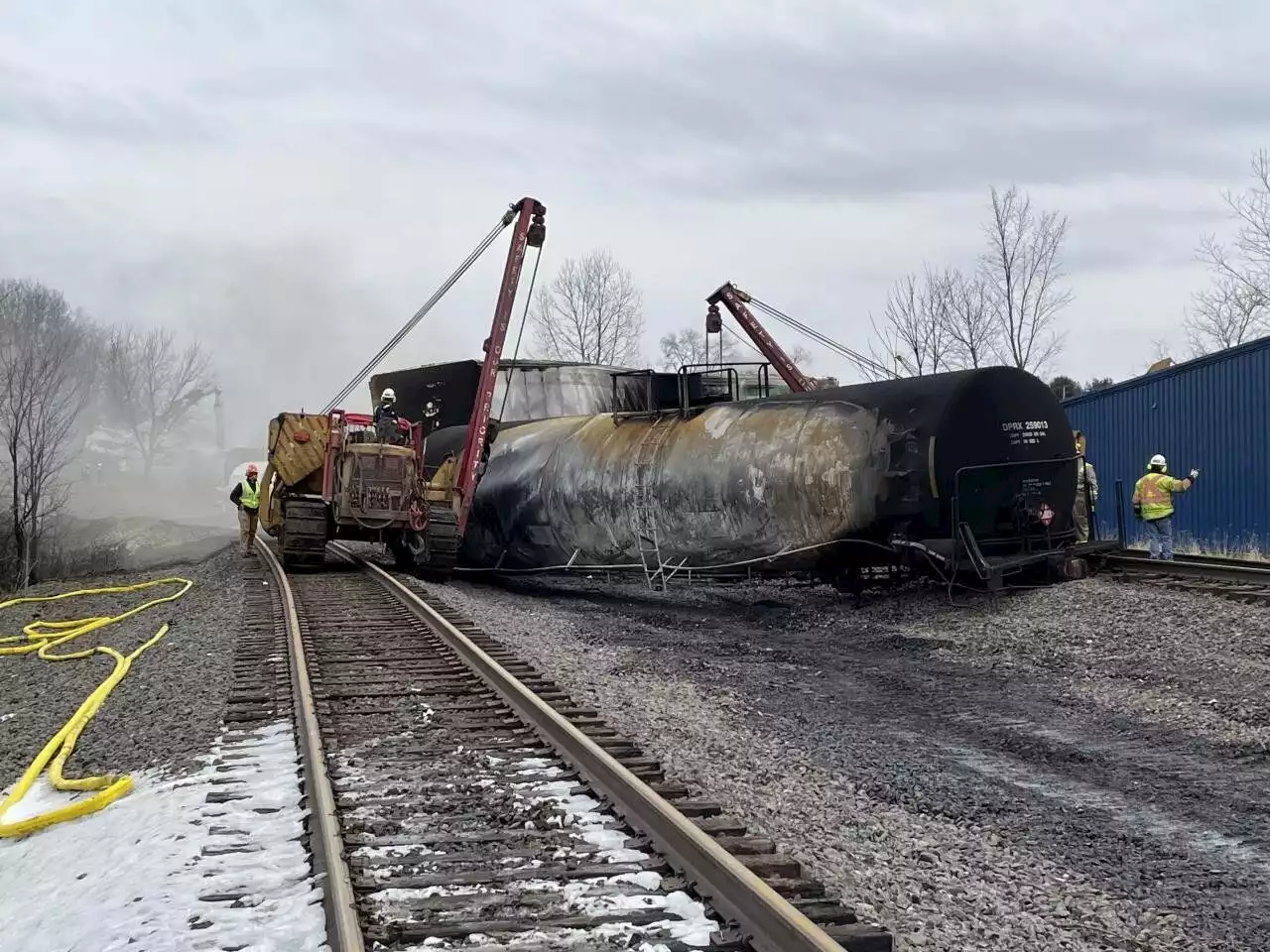 Clinic To Open Near Ohio Derailment As Health Worries Linger