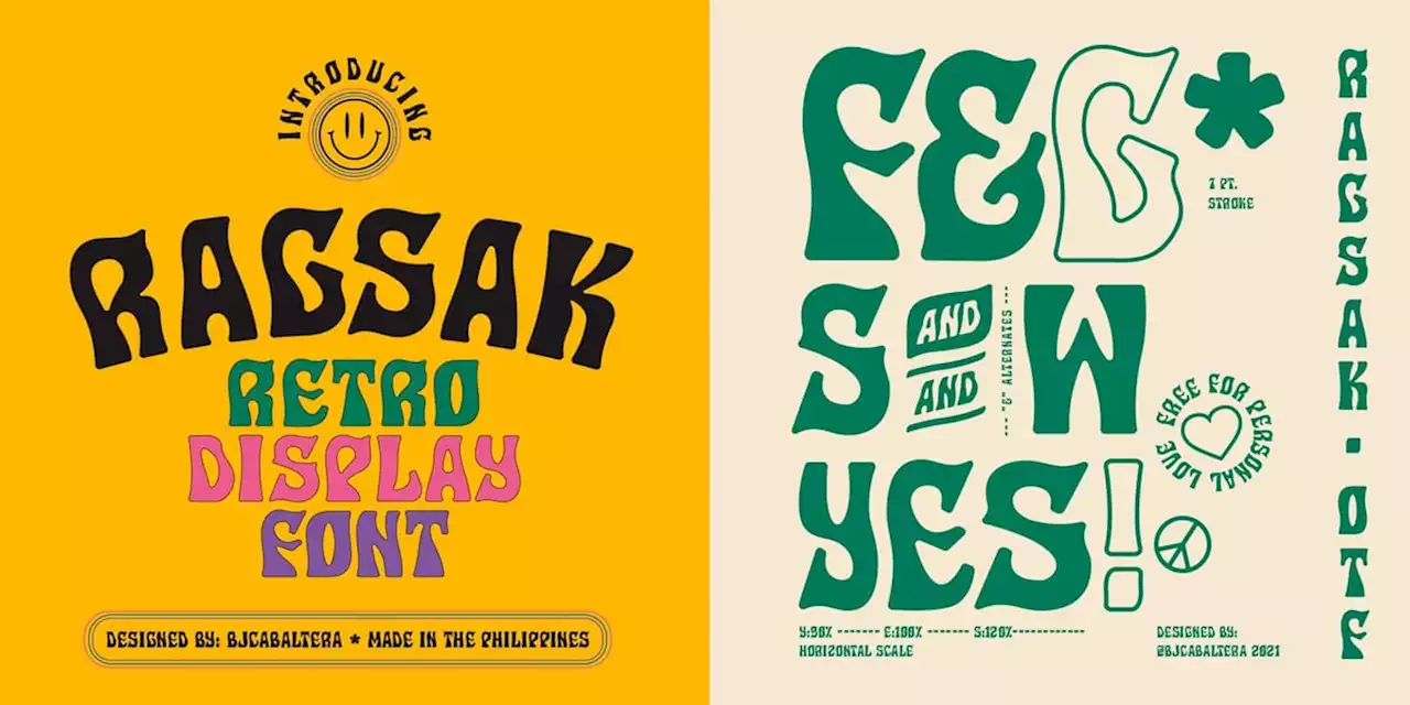 This free ’60s-inspired font screams funky - SCOUT