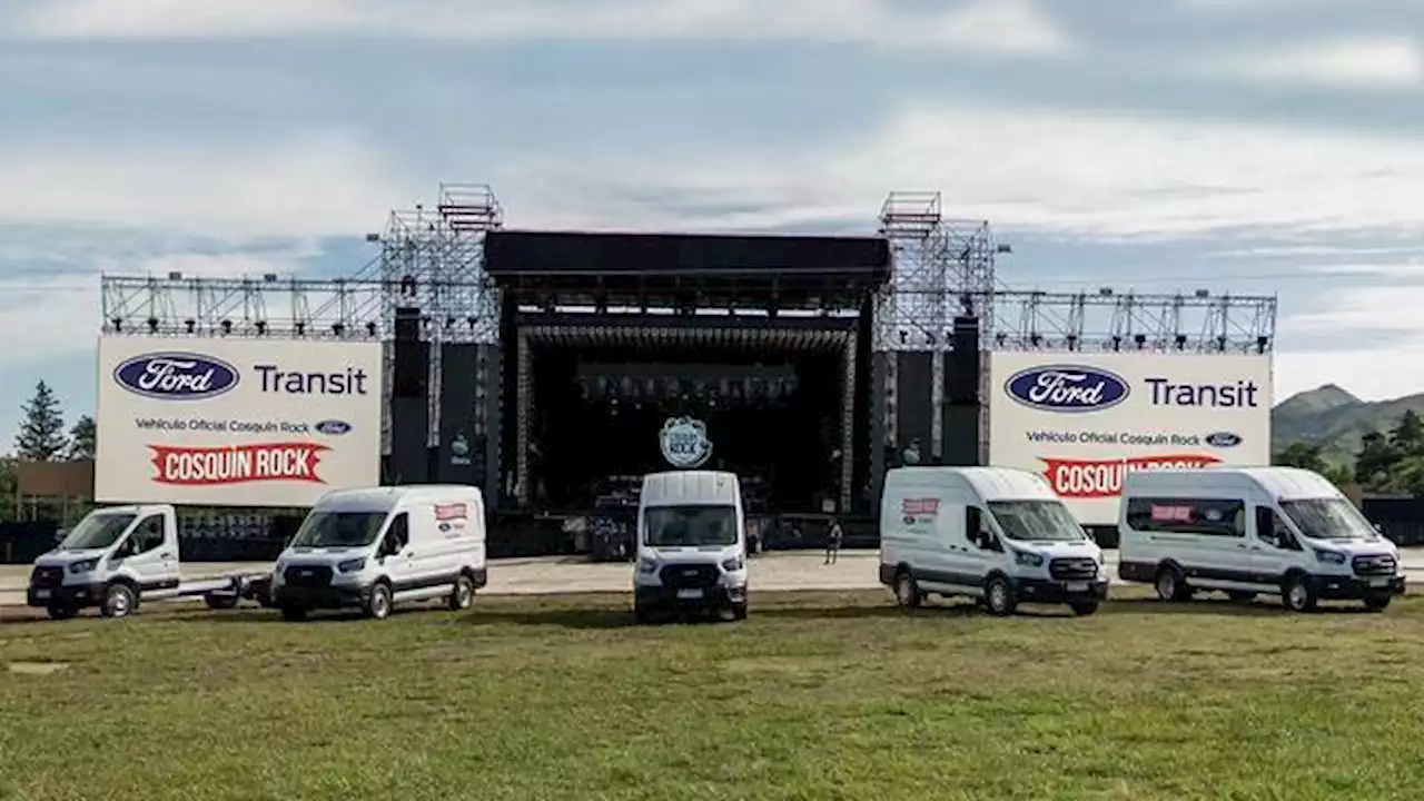 Ford anticipa los cambios para Transit en Cosquín Rock