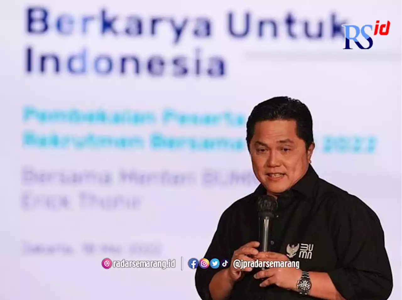 Cawapres Primadona, Erick Thohir Makin ‘Seksi’ di Mata Capres Potensial