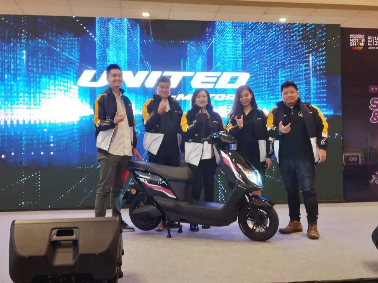 Motor Listrik United MX-1200 Melantai di IIMS 2023, Harganya di Bawah Rp 10 Juta