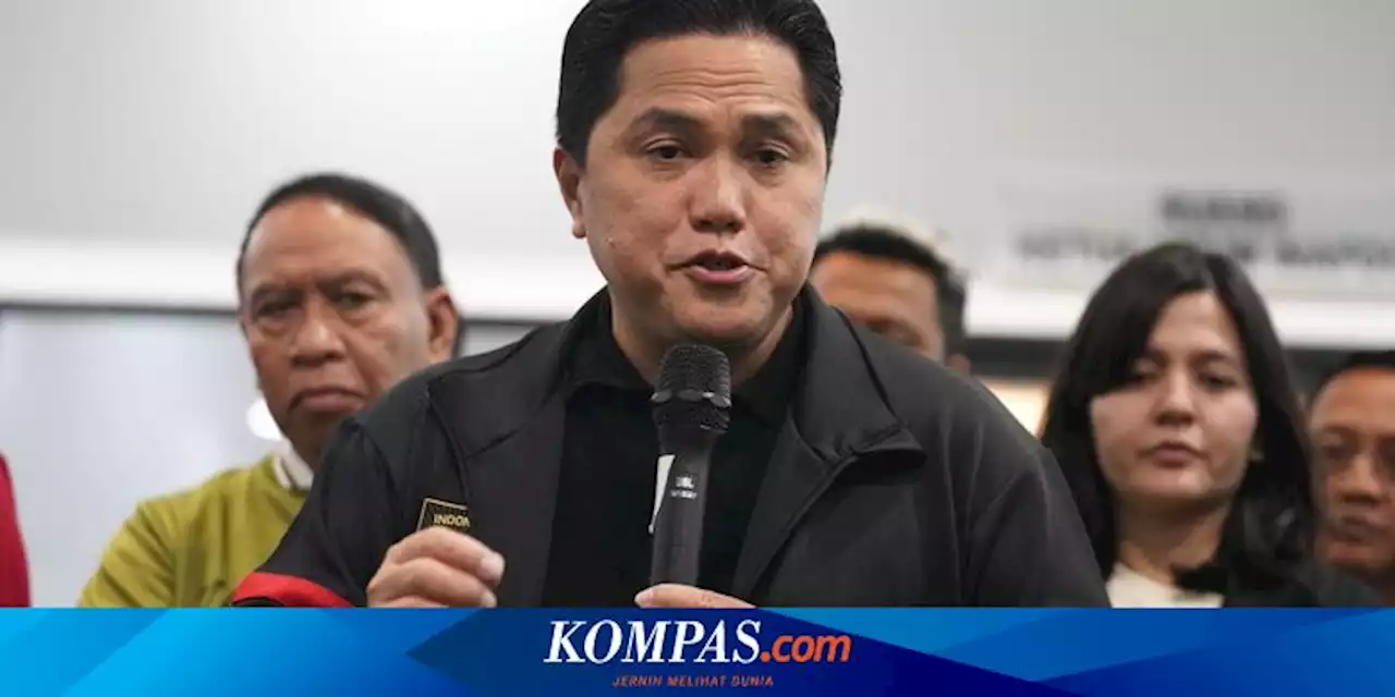 Pesan Erick Thohir Saat Lepas Timnas Wanita ke Arab Saudi