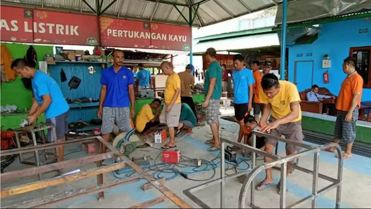 Kemenkumham Sumsel Berikan Beragam Pelatihan Keterampilan Bagi Warga Binaan Pemasyarakatan