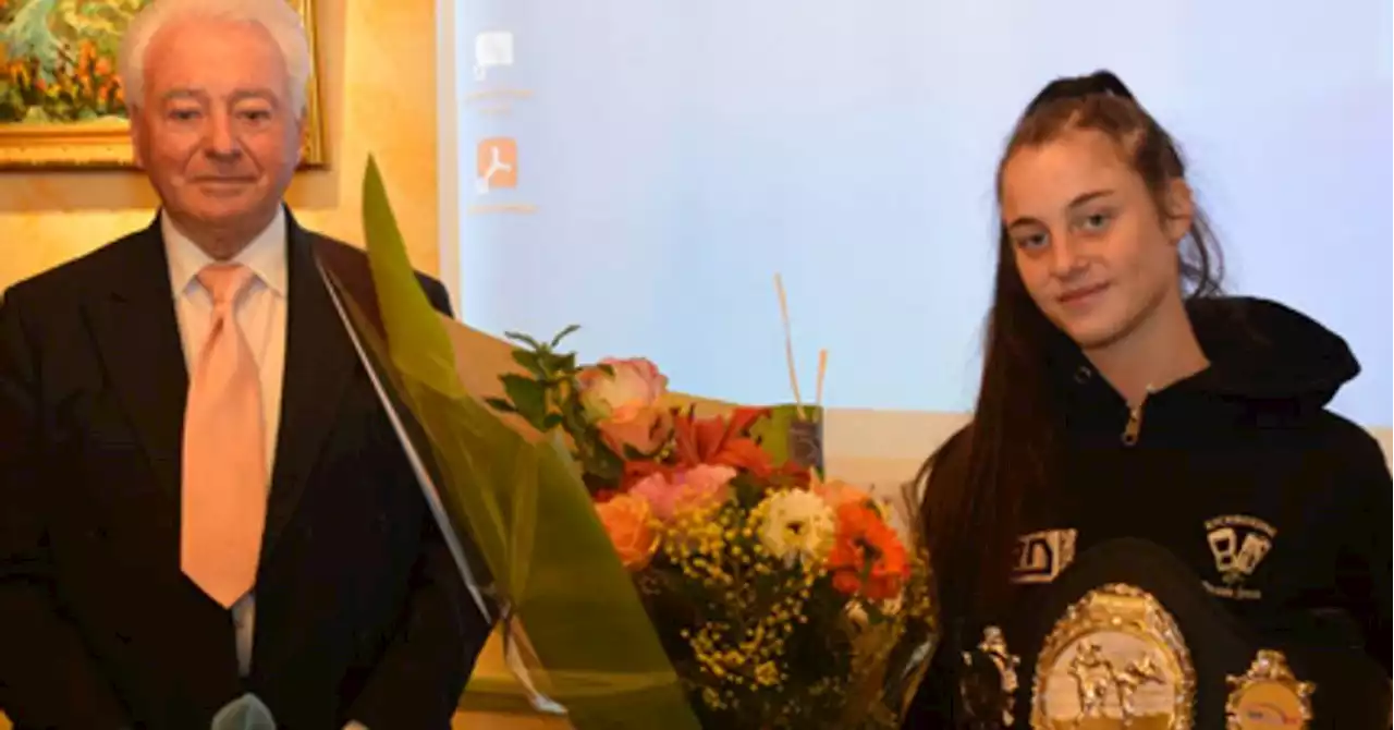 Sisteron : Louna Aubert mise à l'honneur après son titre de championne de France