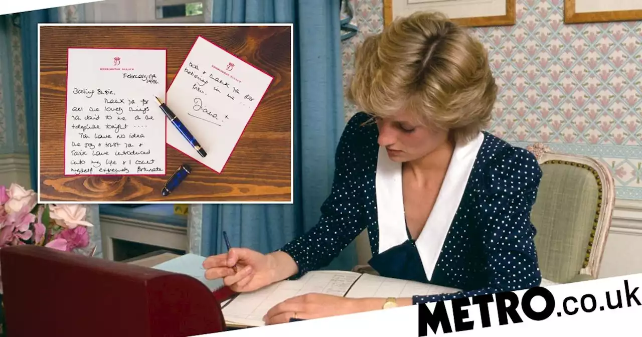 Diana's letters revealing anguish over Charles divorce sell for over £170,000