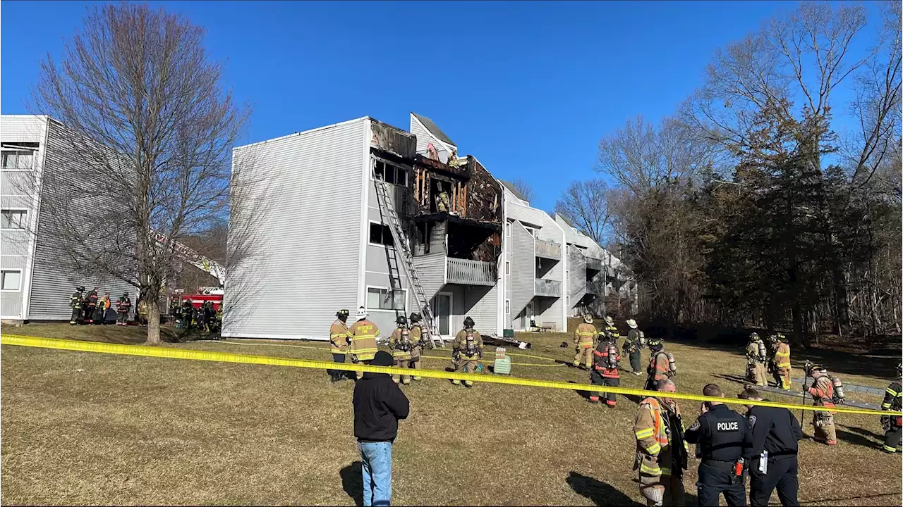 1 Injured, Up to 11 Displaced After Fire at Middletown, Conn. Condo Complex