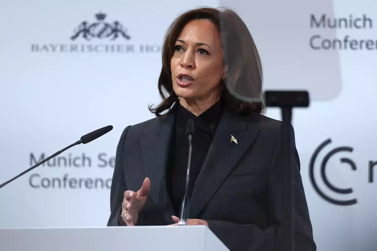 Kamala Harris fires warning shot at Russia over 'crimes against humanity'