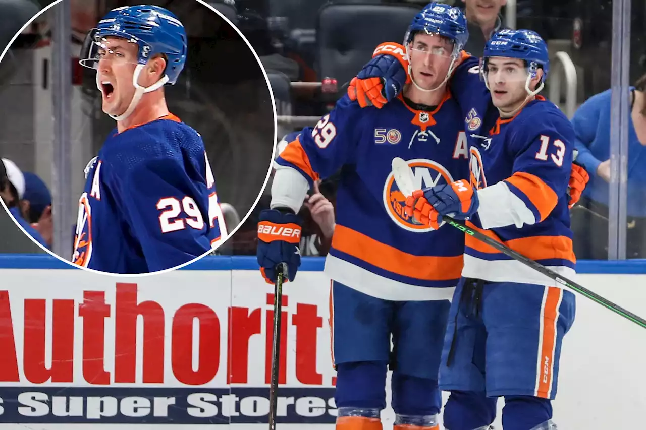 Brock Nelson’s hat trick lifts Islanders over Penguins to snap skid