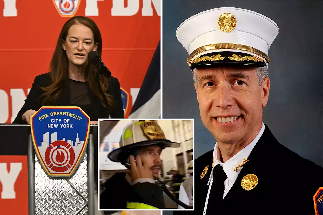 Embattled FDNY Commissioner names decorated, retired hero chief as second-in-command