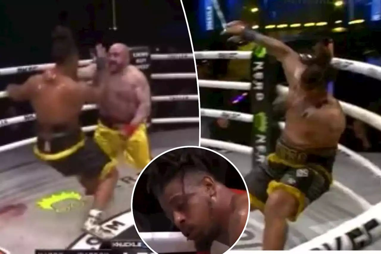 Greg Hardy suffers brutal knockout loss in bare knuckle debut