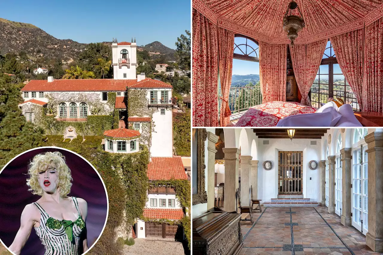 Madonna’s former LA home is very ‘Pre-Madonna’ and on sale for $21M