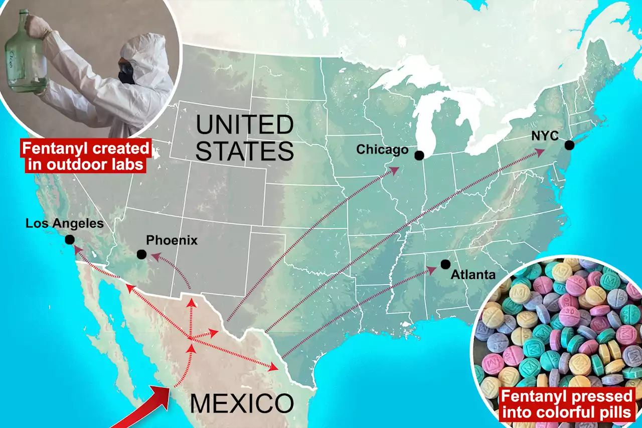 Tracking fentanyl’s deadly path from China to Mexico to ODs in America