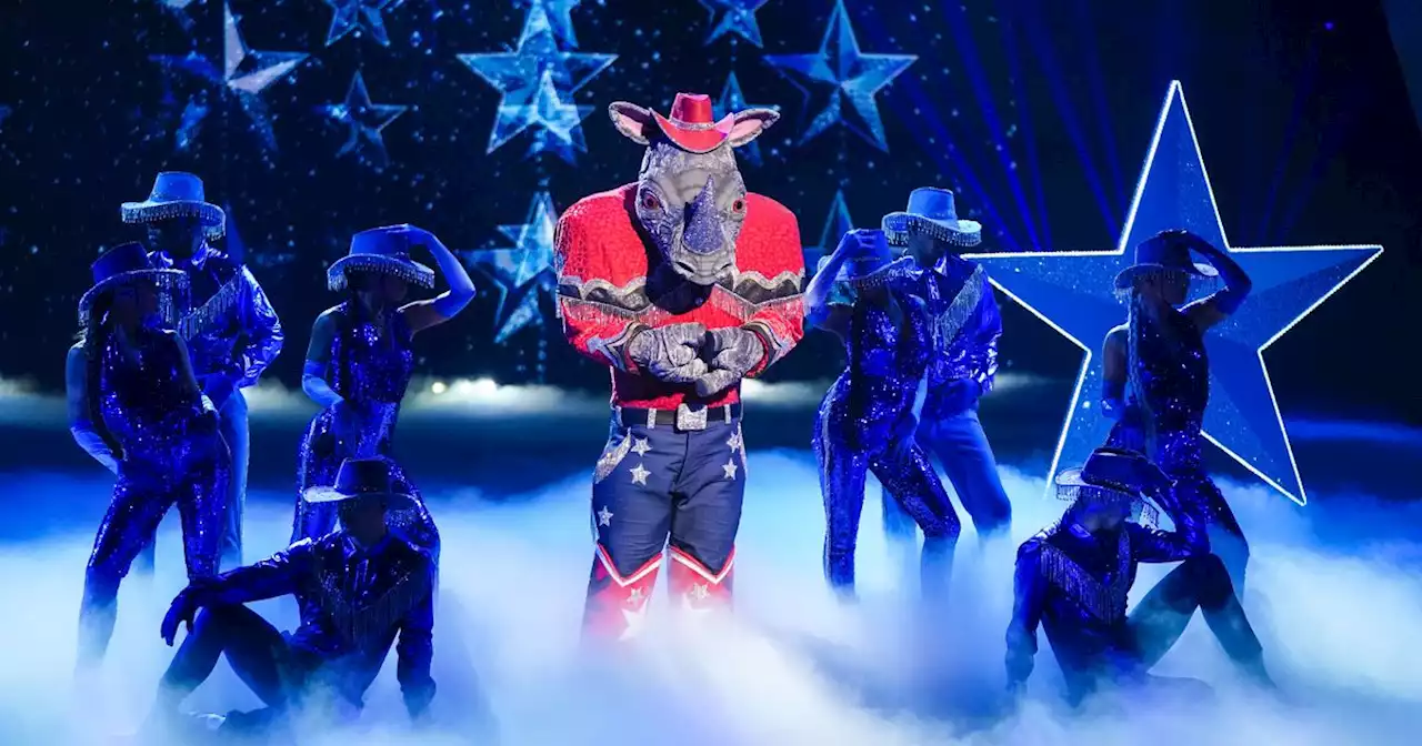 Masked Singer fans 'rumble' Rhino's identity after telling clue before finale