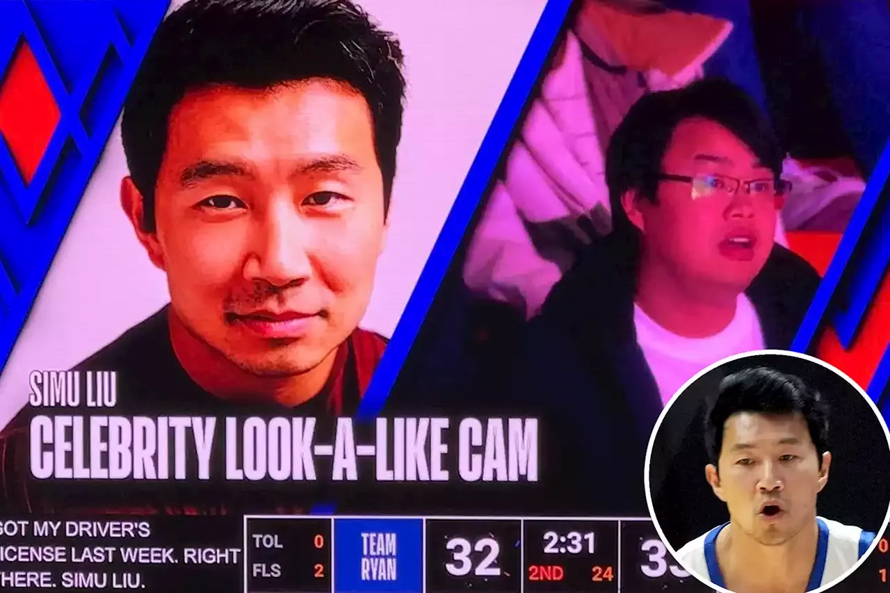 Simu Liu slams Asian fan comparison at NBA All-Star game