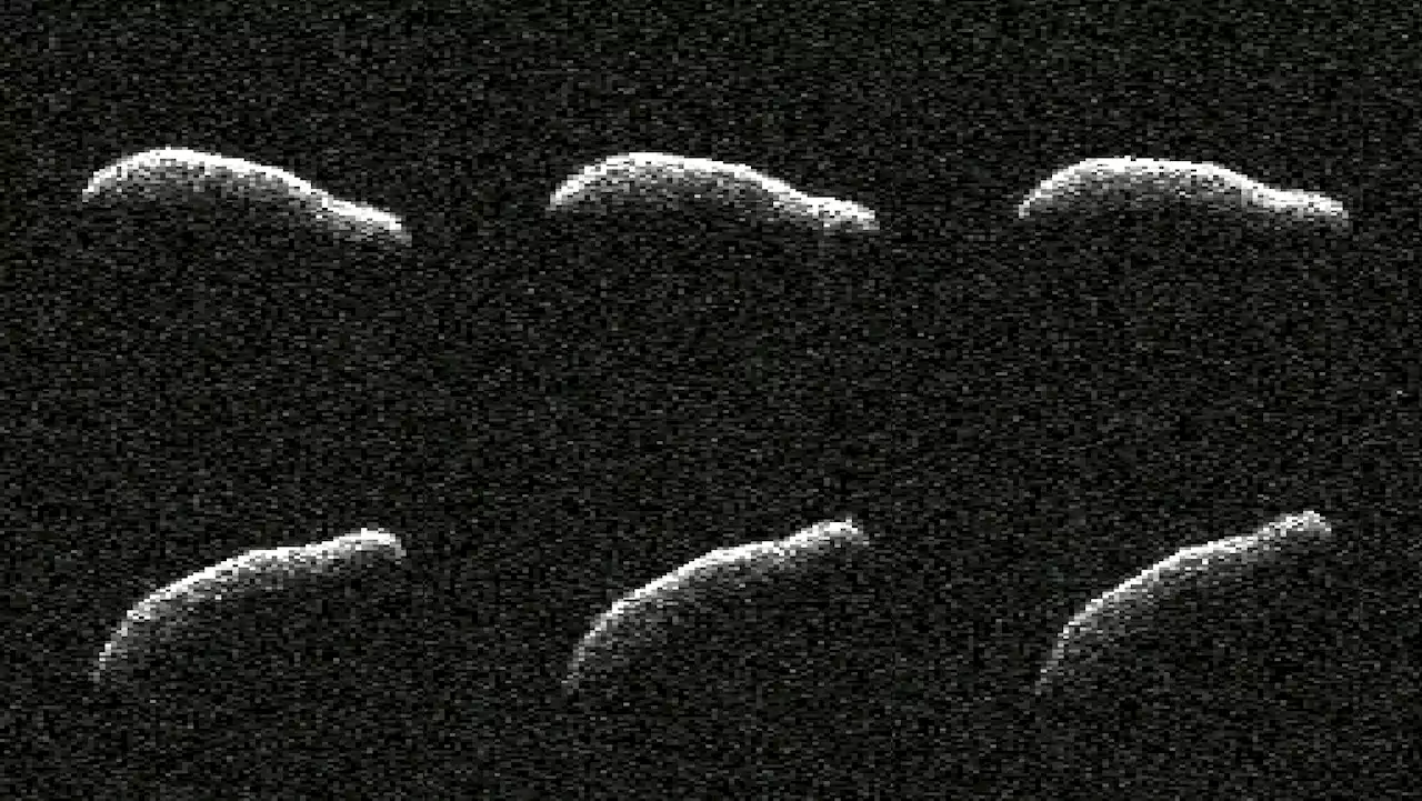 NASA's planetary radar captures detailed view of oblong asteroid