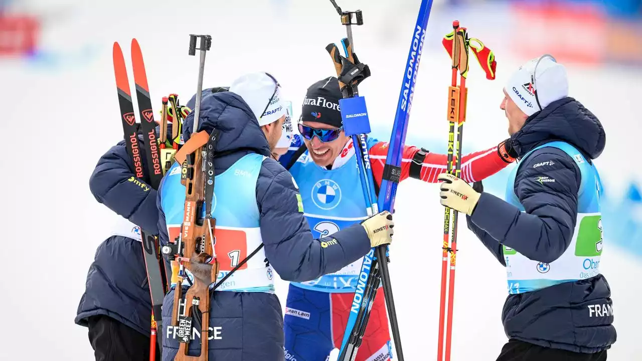 Bö-Siegesserie reißt - Deutsche Staffel Fünfte bei Windlotterie von Oberhof