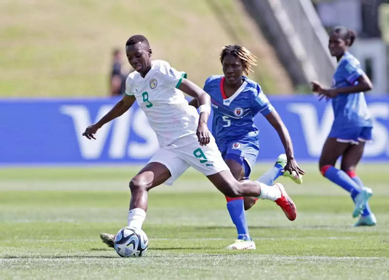 Soccer-Haiti thrash Senegal 4-0 in Women's World Cup playoffs