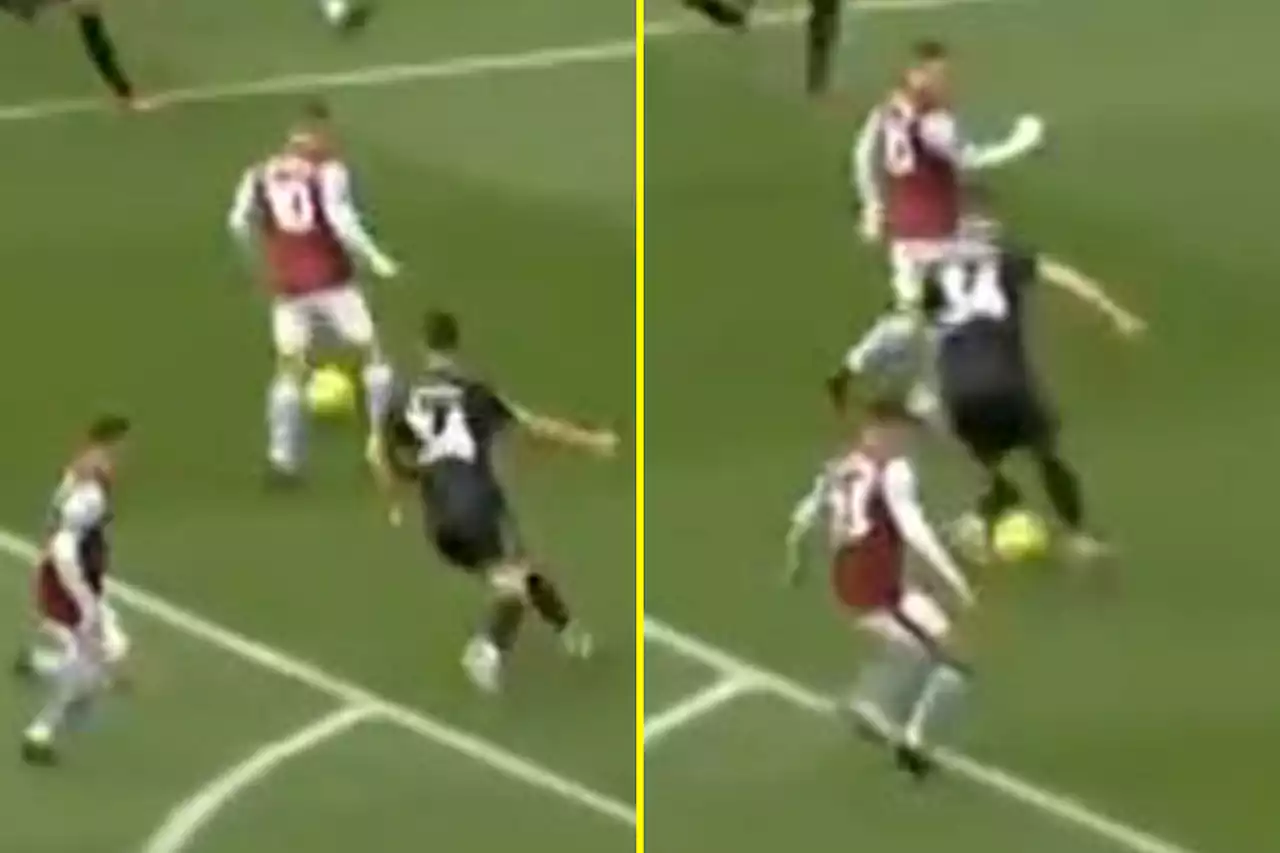 'So clever' - Buendia nutmegs Arsenal star Xhaka without touching the ball