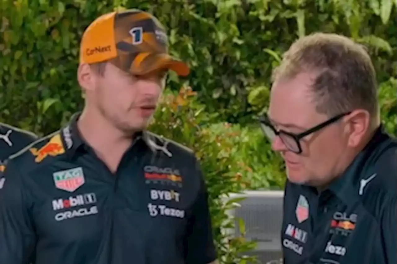 'Why are you laughing?' - Verstappen baffled by 'terrified' Alan Carr in funny crossover