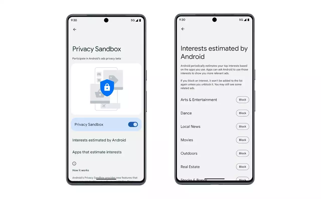 Google launches beta for Privacy Sandbox on Android