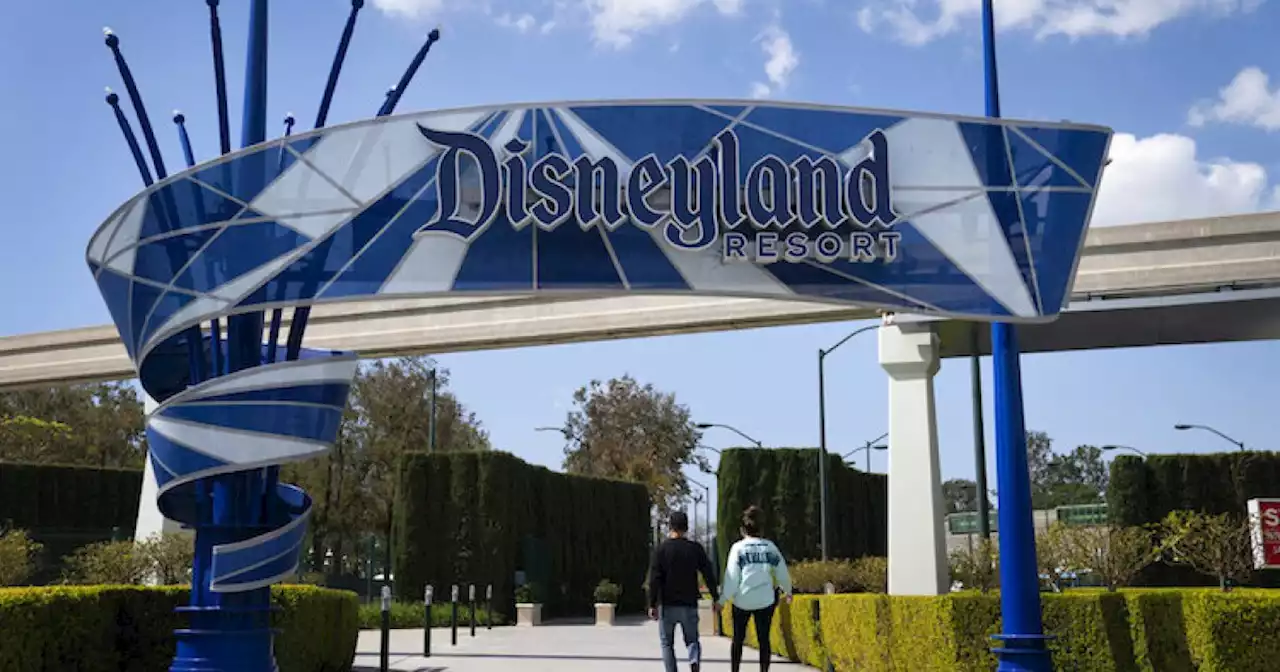 Woman dies after fall from Disneyland parking structure