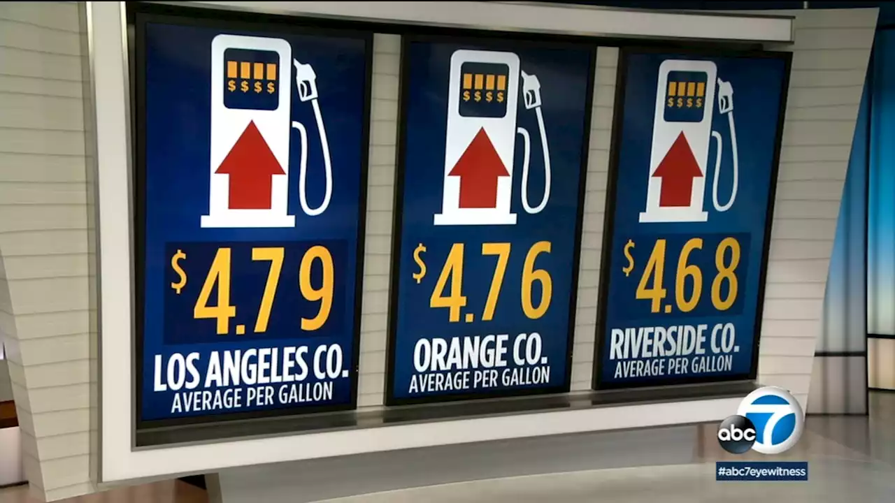 Gas prices rise in Los Angeles County for 17th consecutive day