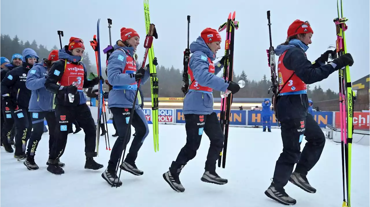 Nur die Frauen tanzen bei der Biathlon-WM durch Oberhof