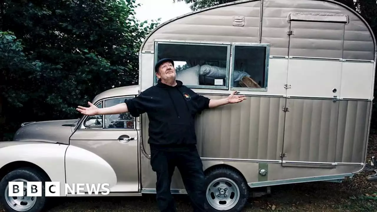 'Why Johnny Vegas set up camp in our stately home'