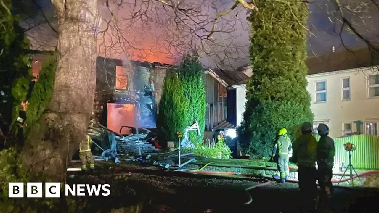 Worksop: Two arrests after large fire at former nursing home