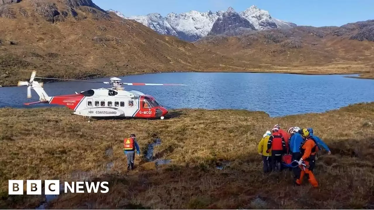 Injured hiker survives Storm Otto in Skye mountains