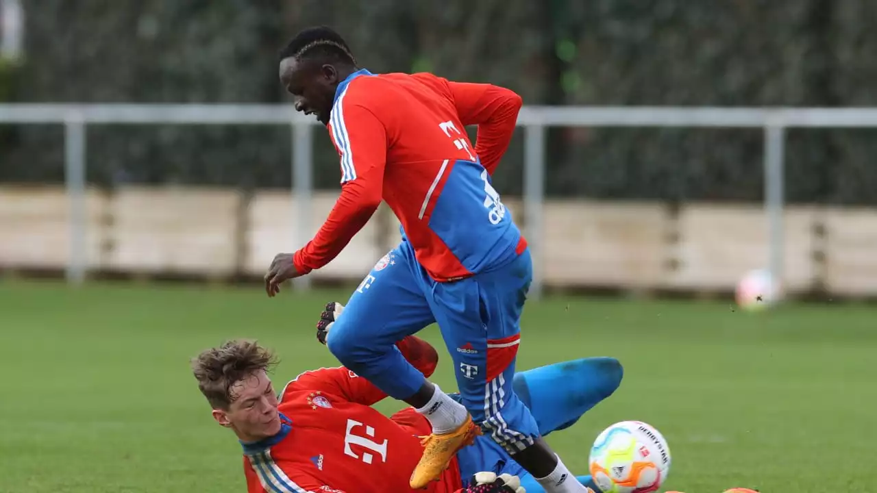 FC Bayern: Sadio Mané zurück im Nagelsmann-Training