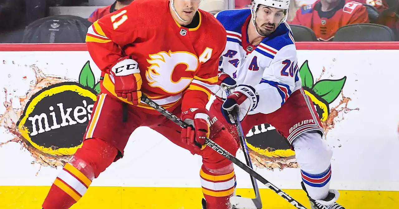 Mikael Backlund scores in overtime as Flames stop Rangers' win streak