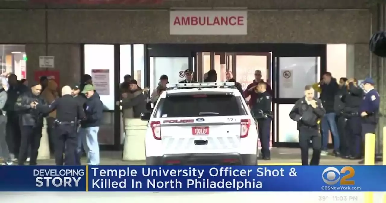 Temple University officer shot and killed in North Philadelphia