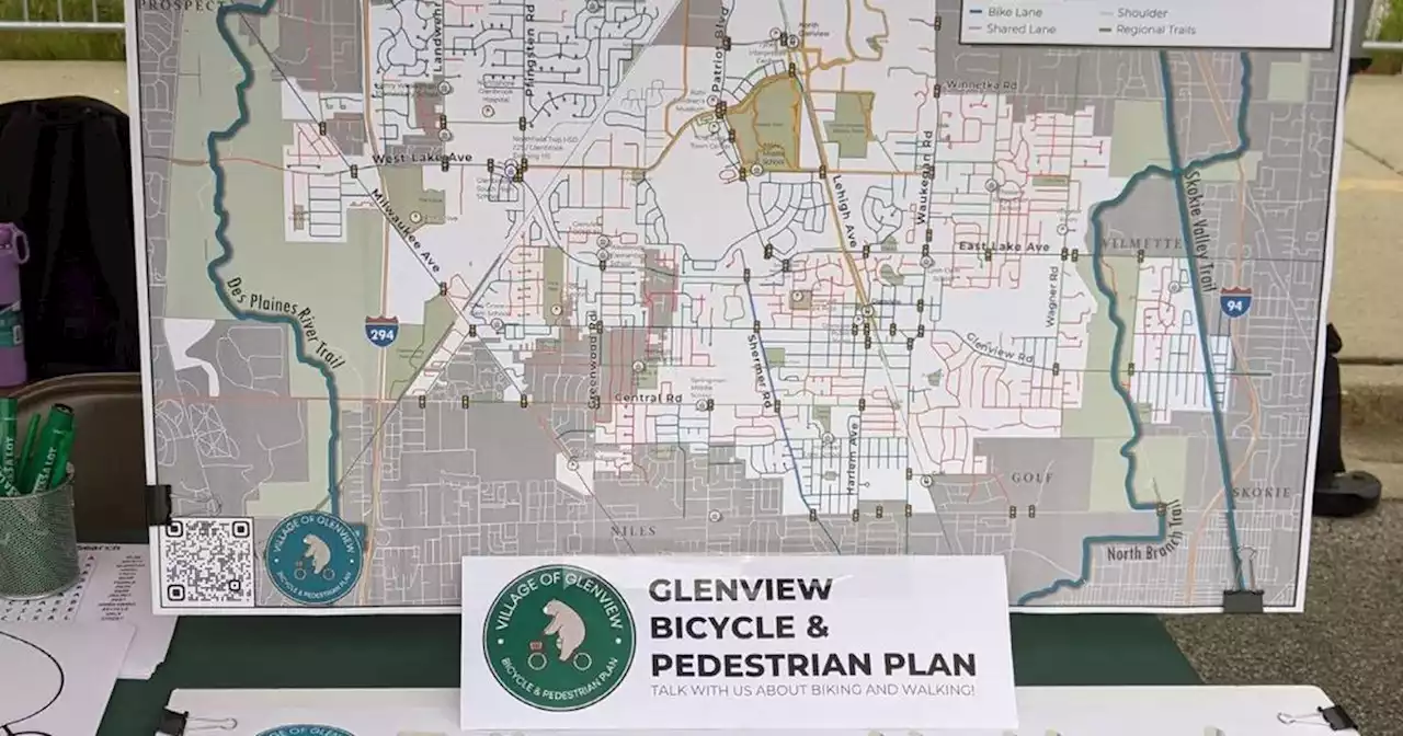 As officials work on final drafts of Glenview’s Bike & Pedestrian Plan, the village still seeking public input