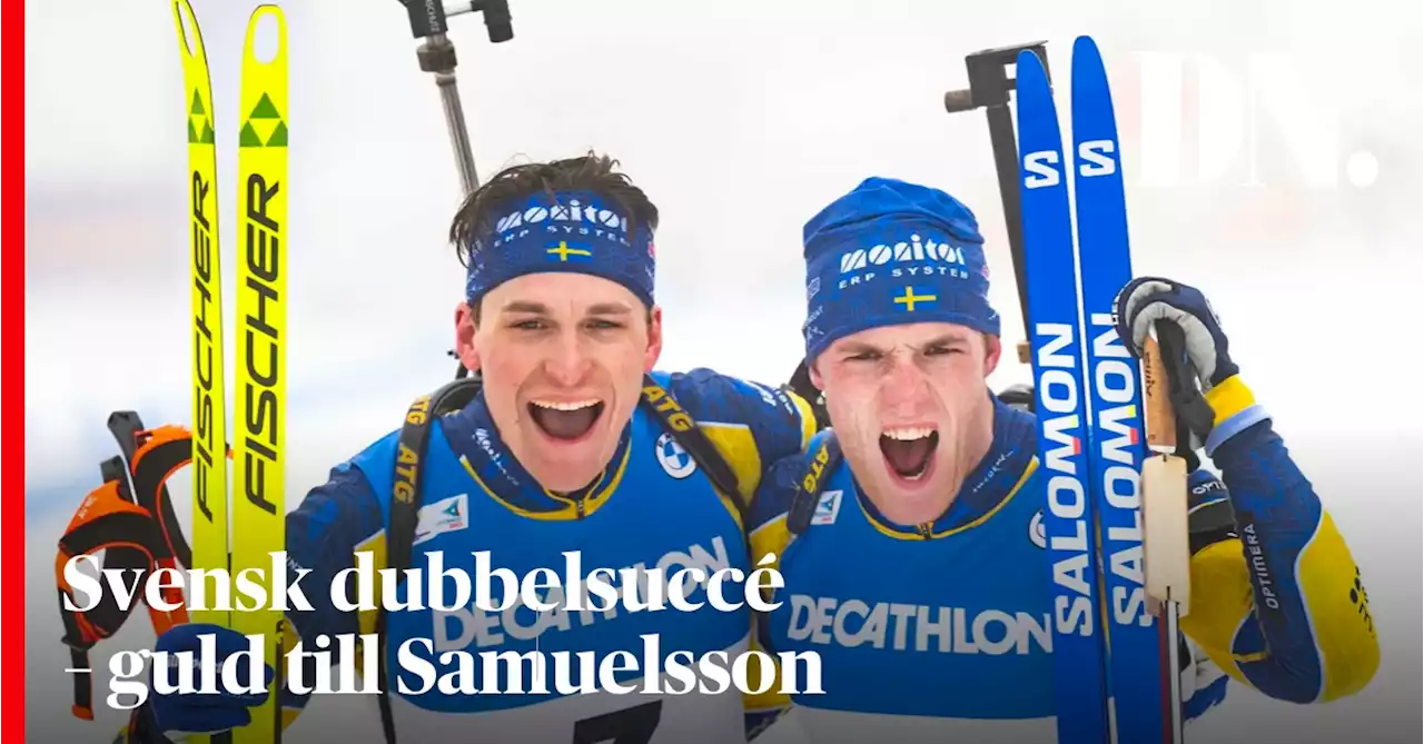 VM-succén – Samuelsson och Ponsiluoma slog Bø i svensk dubbel: ”Ingen har trott det”