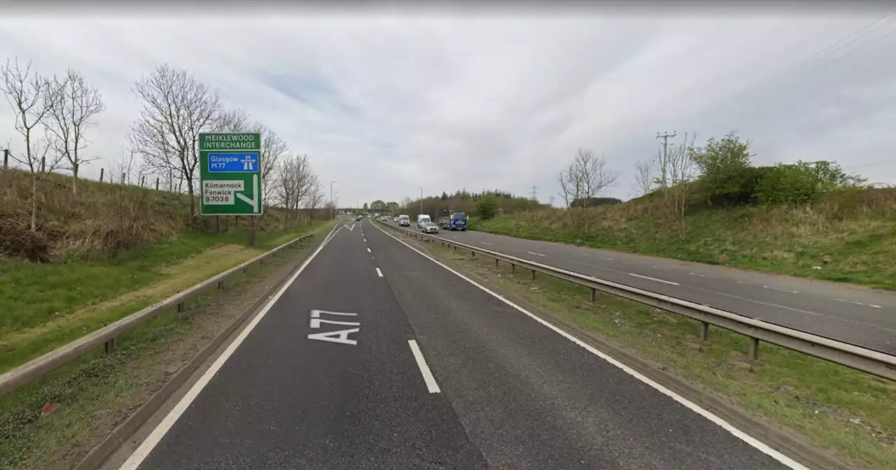 Man, 31, fighting for life after car hits him while helping friends on A77