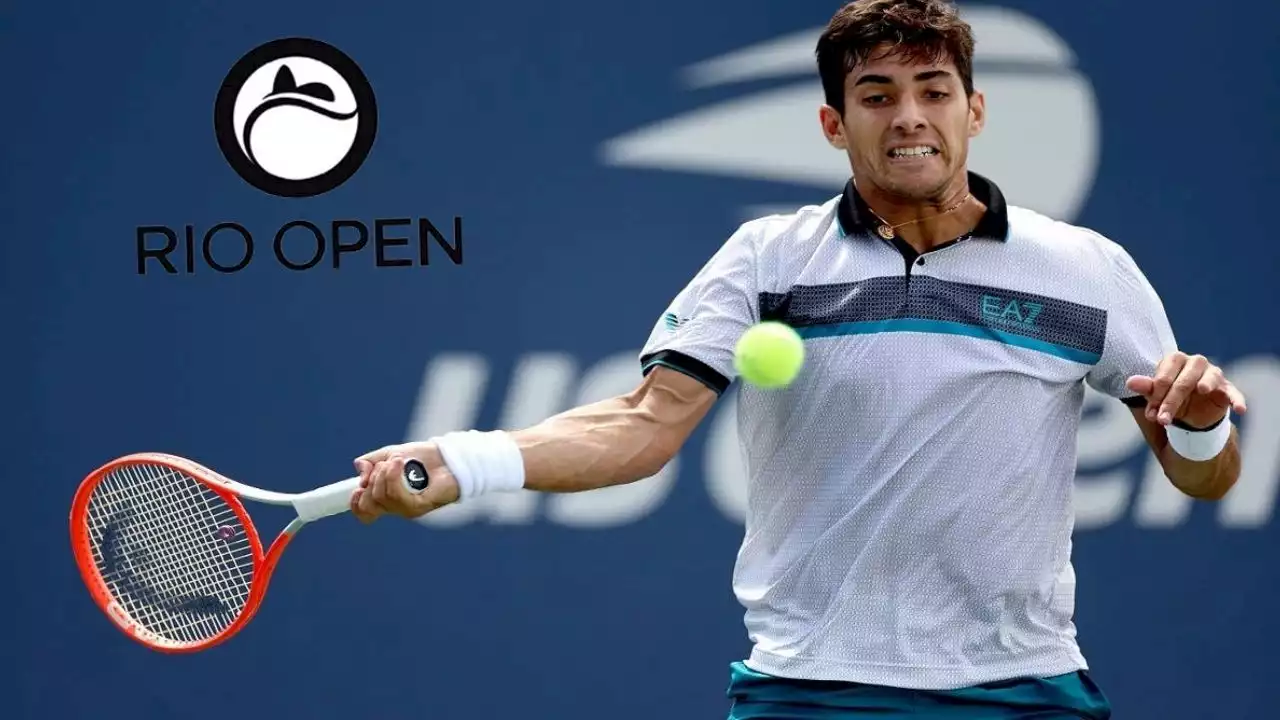 Rivales top: el complicado cuadro que deberá afrontar Cristian Garín en el ATP de Río de Janeiro