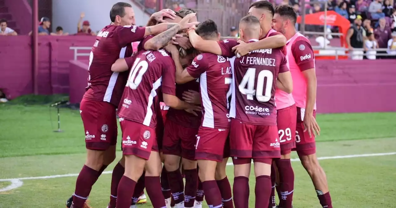 Lanús y el mejor arranque de su historia en Primera