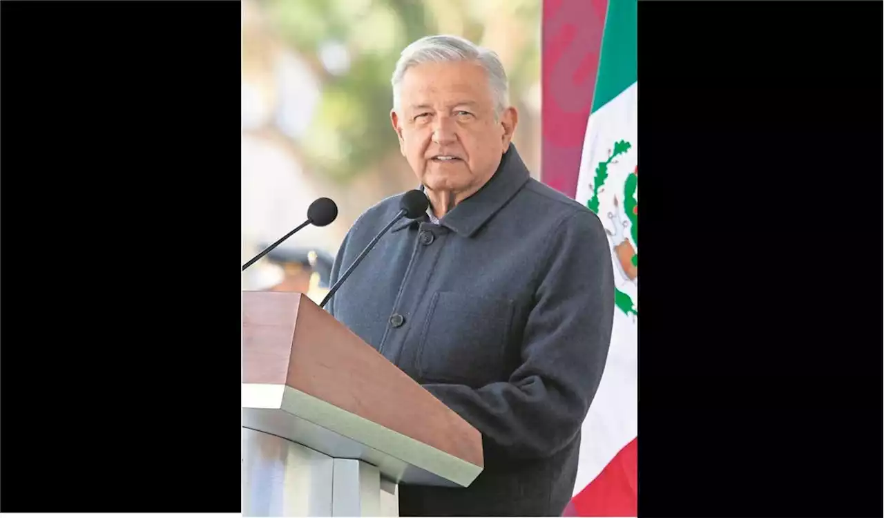 Madrugan a AMLO