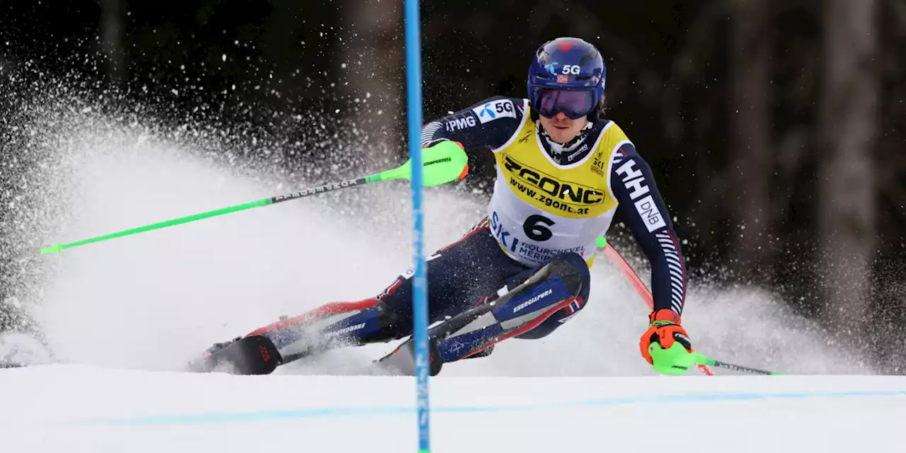 Mondiaux de ski : Henrik Kristoffersen s'adjuge le slalom, déception pour Clément Noël quatrième