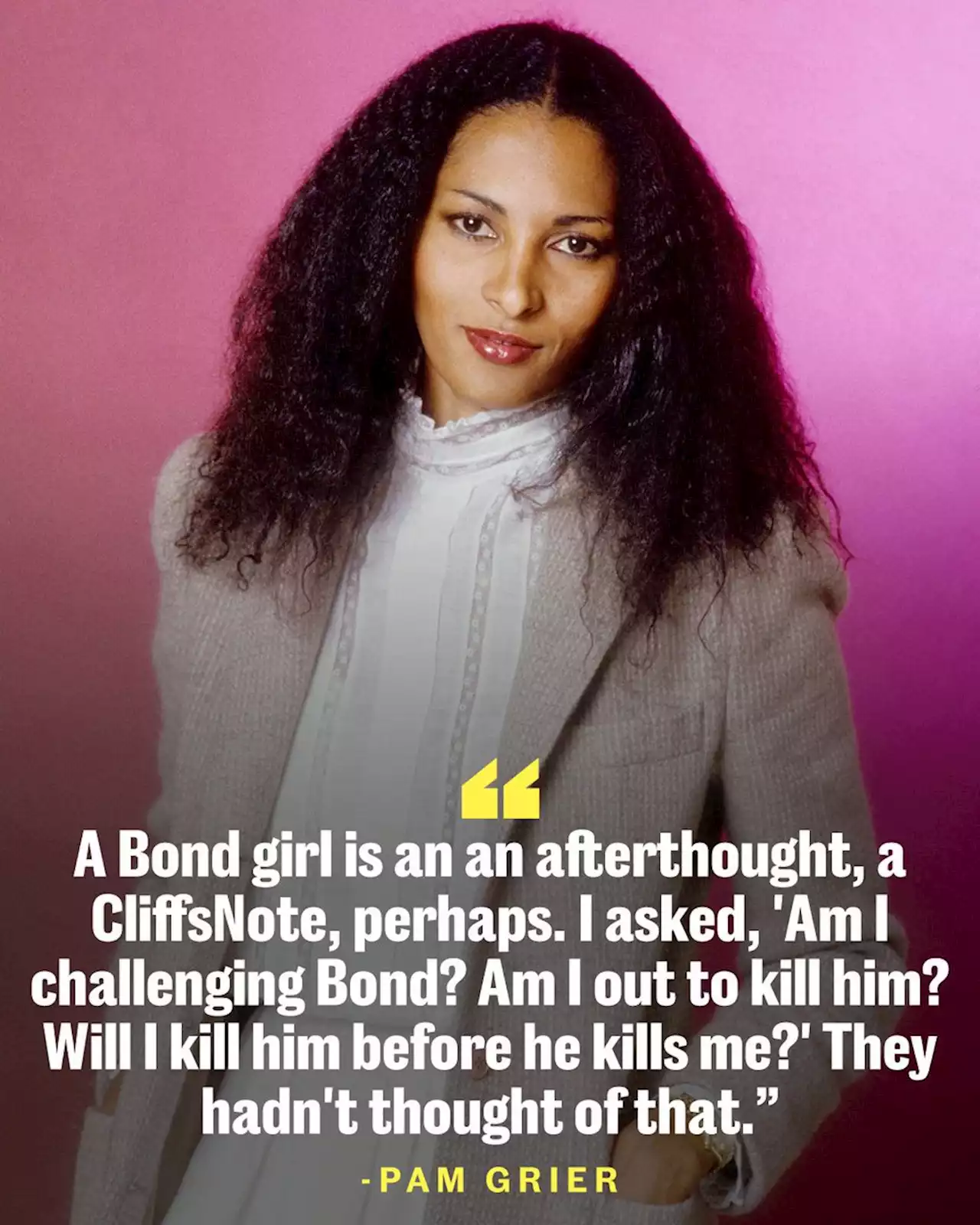 Pam Grier turned down a role in 'Octopussy:' 'A Bond girl is an afterthought'