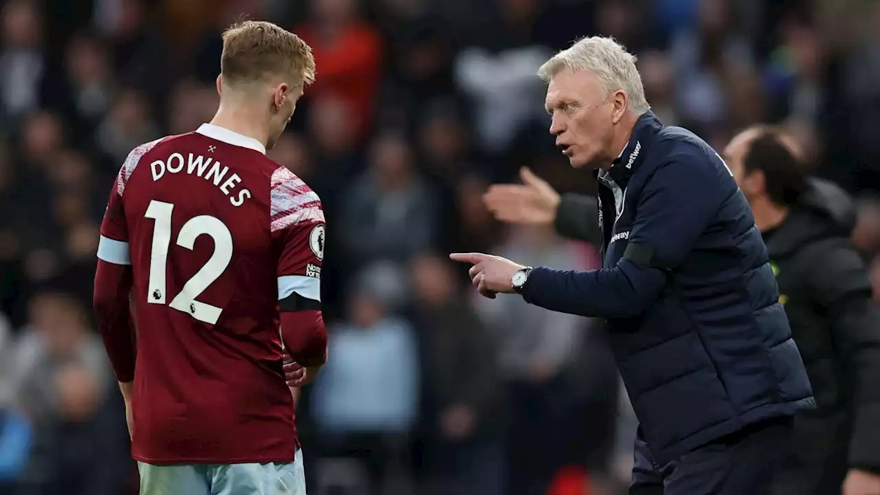 Moyes mocking West Ham supporters with 'up for the fight' comment after Spurs surrender