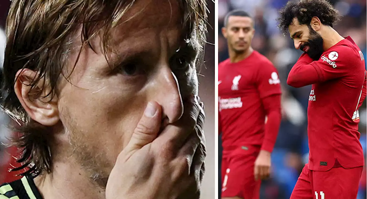 Modric reagerar på Liverpools kräftgång: 'Förvånad'