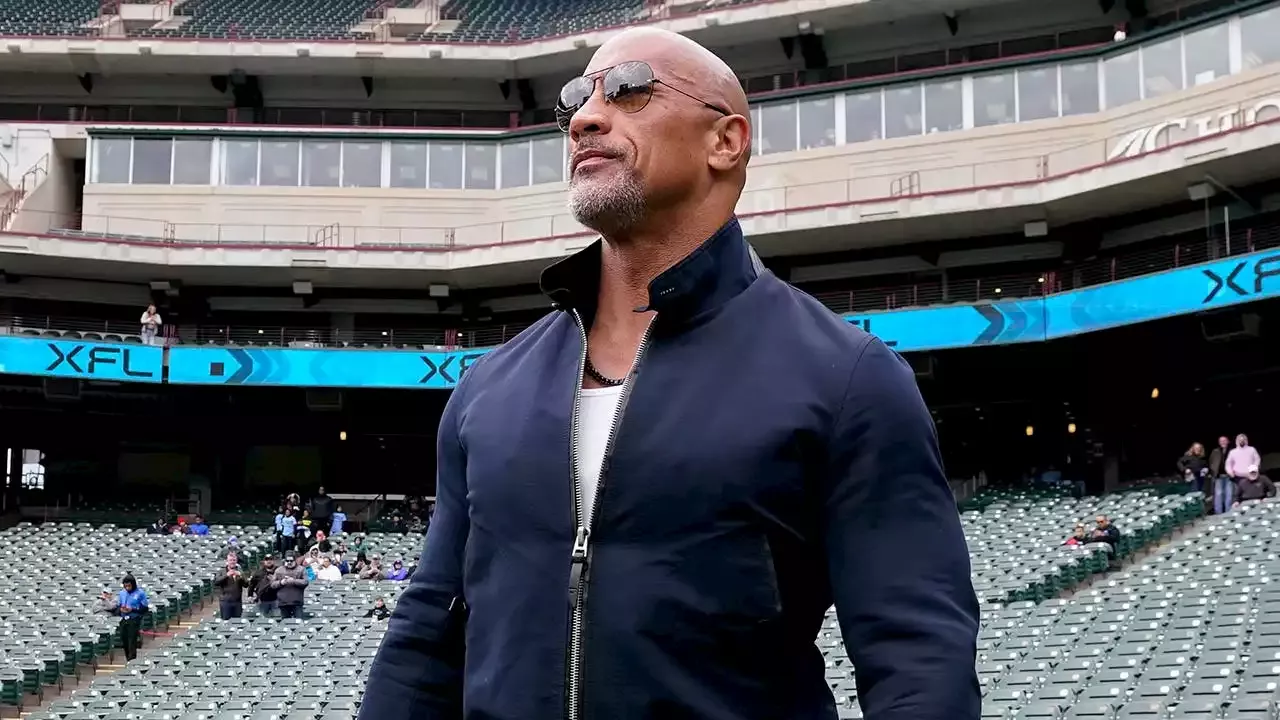 Dwayne 'The Rock' Johnson has SA Brahmas-themed good luck charm for XFL  weekend