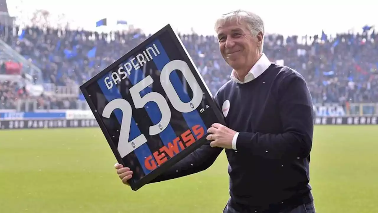 Gasperini, 250 all'Atalanta senza festa: 'Partita nata male, ci rifaremo contro il Milan'