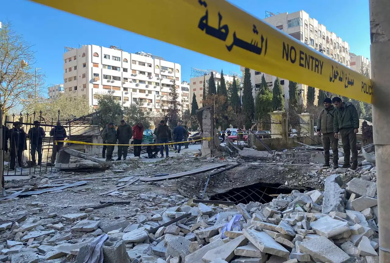 Israeli missile strikes building in central Damascus, five dead