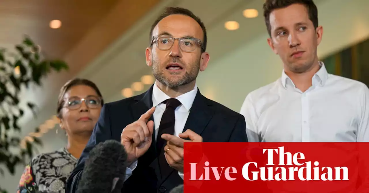 Australia news live: Greens’ stance on Labor’s climate safeguard ‘an offer not an ultimatum’; NSW Liberals deny disarray ahead of election