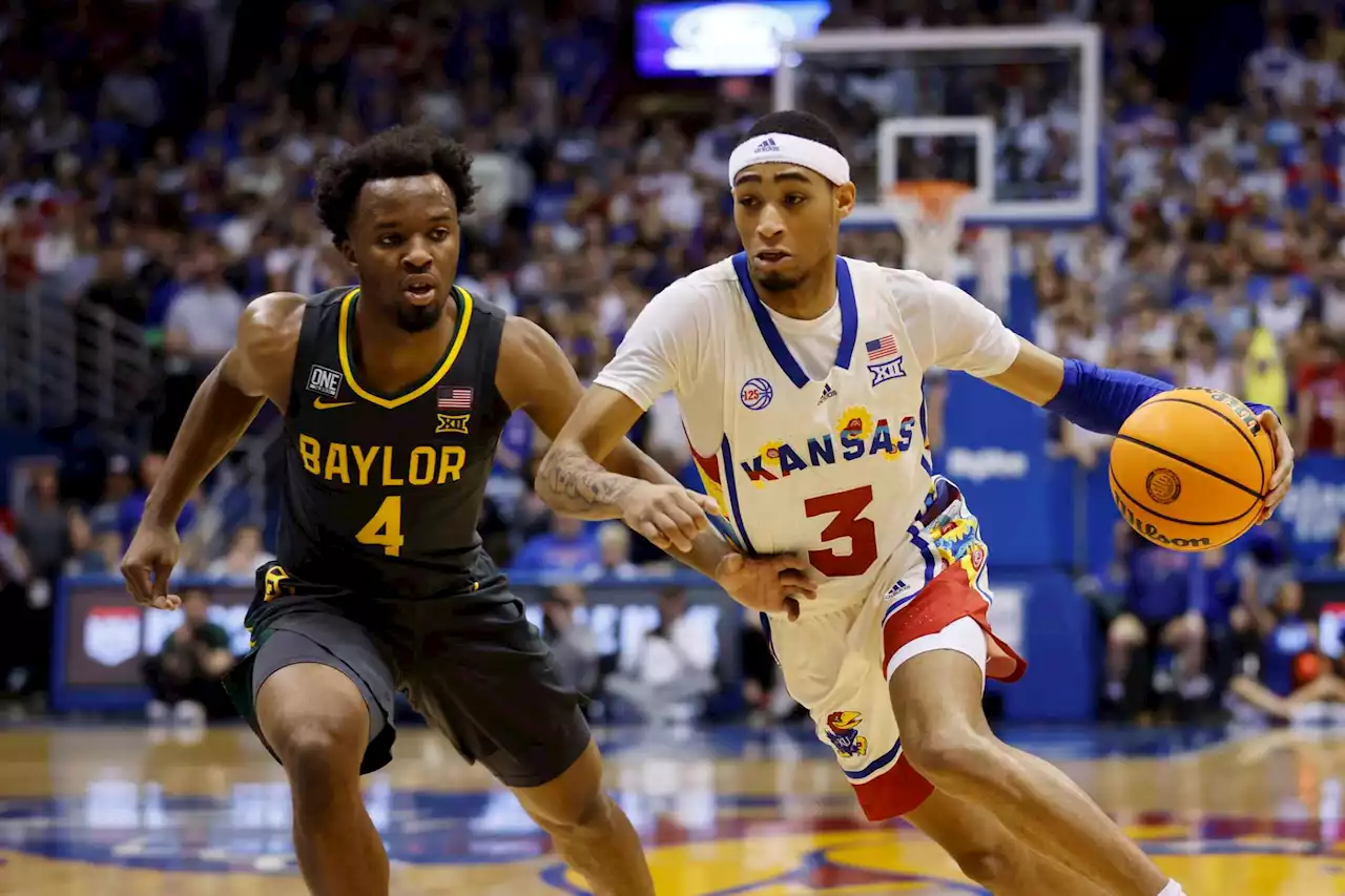 No. 5 Kansas rallies in 2nd half, beats No. 9 Baylor