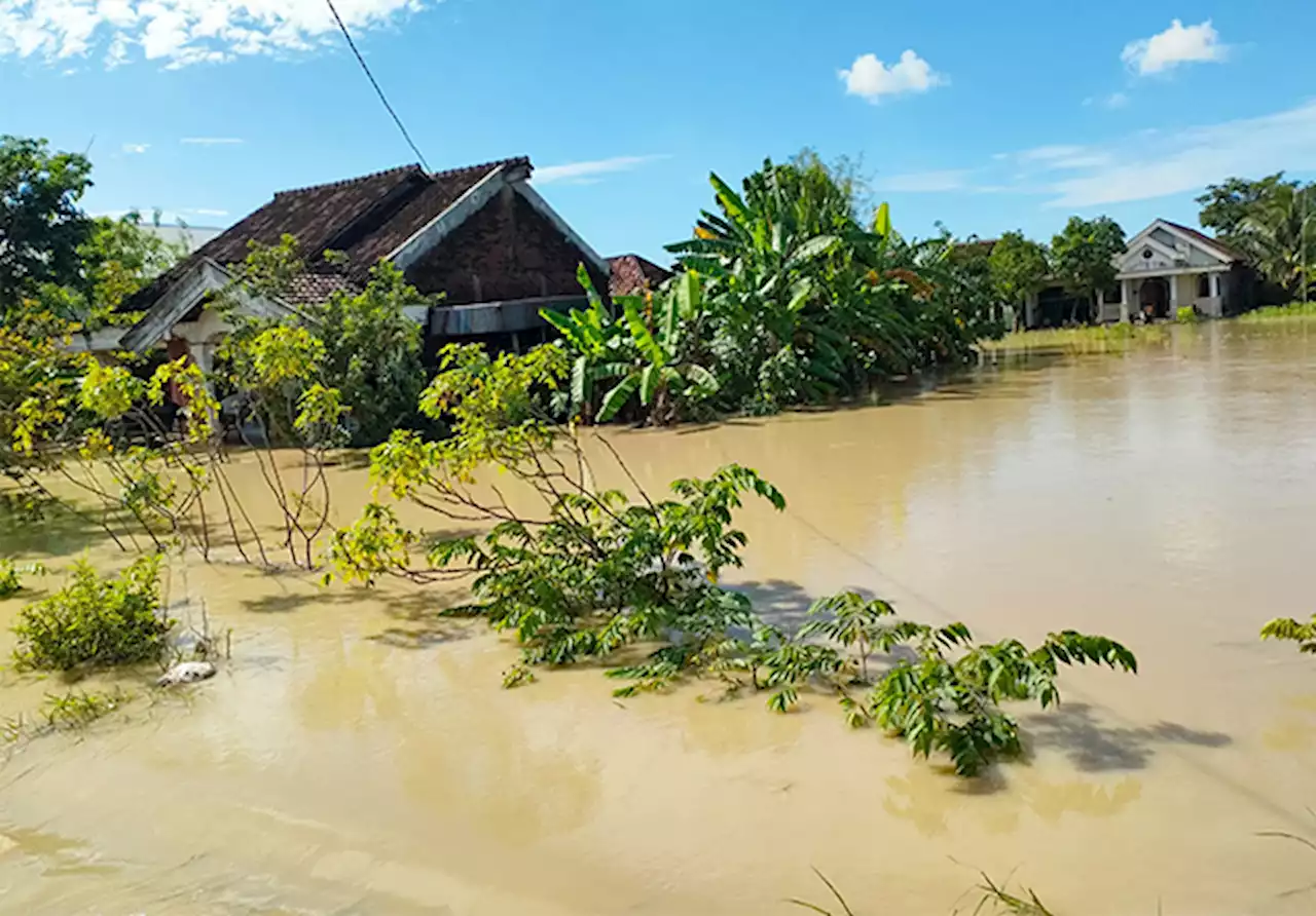 Banjir Kali Lamong Lagi, Kades: Belum Ada Bantuan, Mi Instan Sekalipun