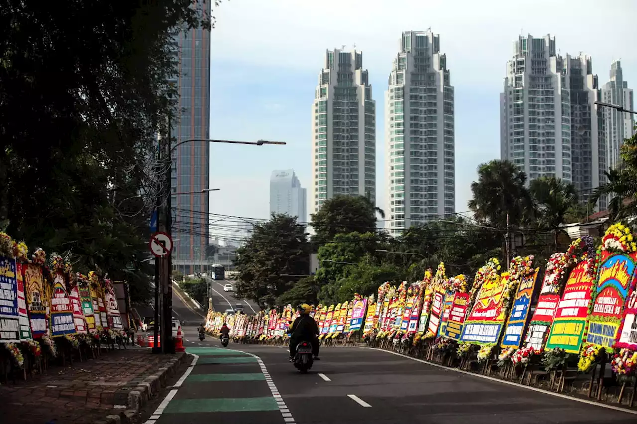 Gedung Graha PENA 98 Diresmikan, Ribuan Karangan Bunga Membanjiri